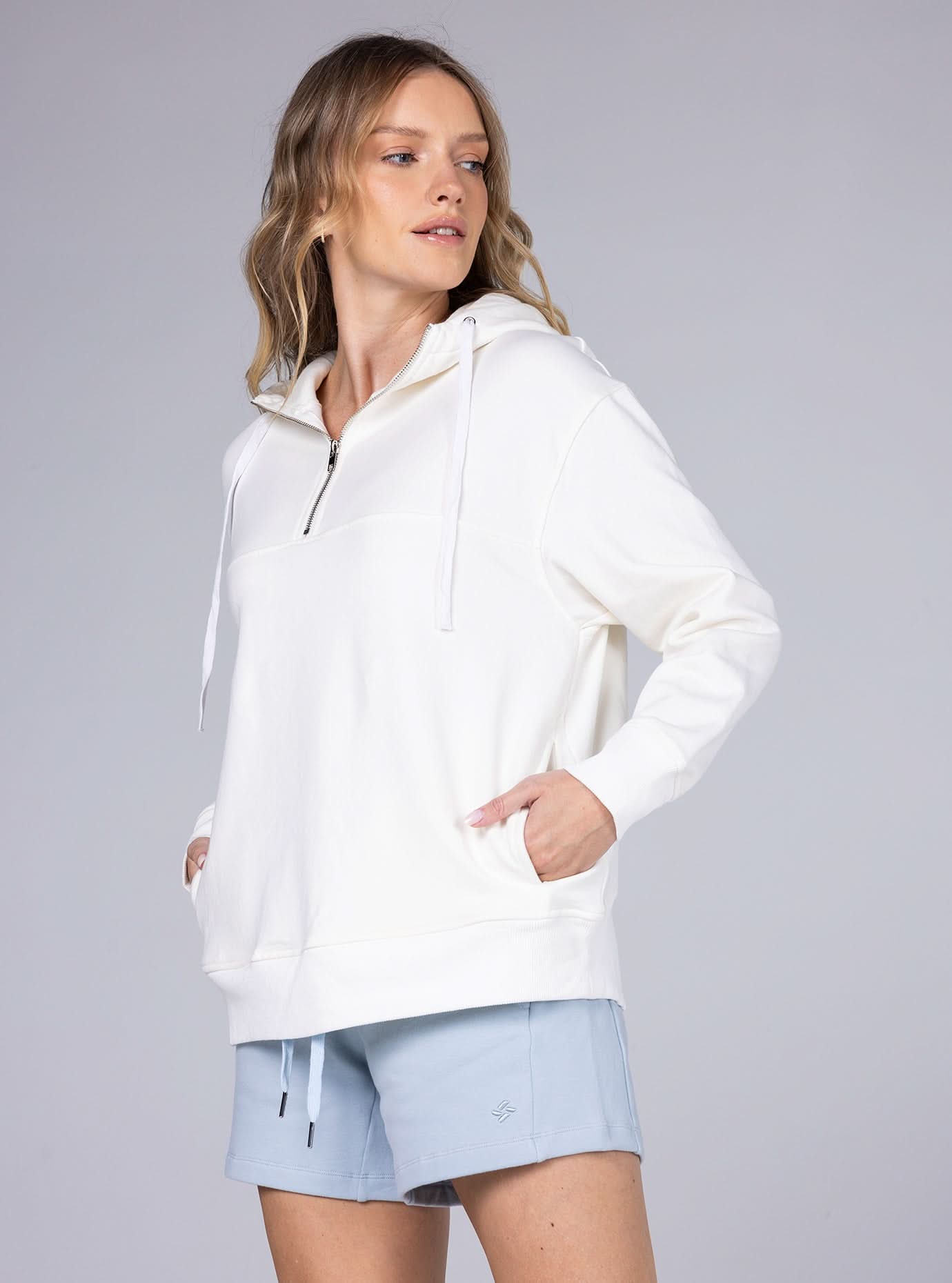 Allwear Organic Half-Zip Hoodie